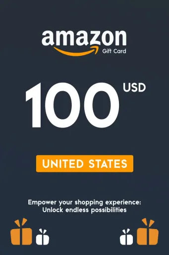 Amazon 100 USD Gift Card (United States) - Digital Key