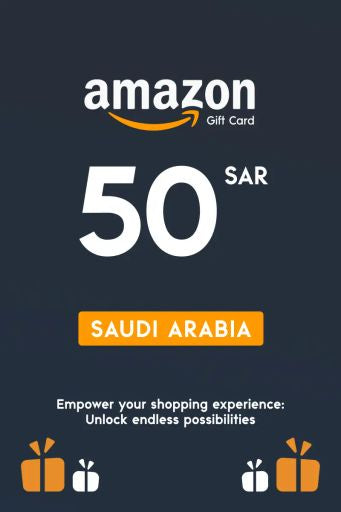 Amazon 50 SAR Gift Card (Saudi Arabia) - Digital Key