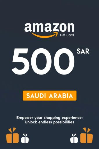 Amazon 500 SAR Gift Card (Saudi Arabia) - Digital Key