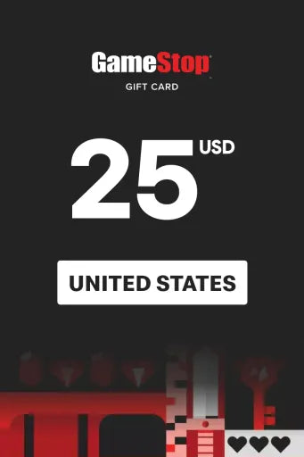 GameStop 25 USD Gift Card (United States) - Digital Key