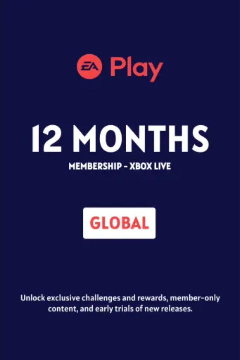 EA Play 12 Months Subscription (Global) - Xbox/PC - Digital Key