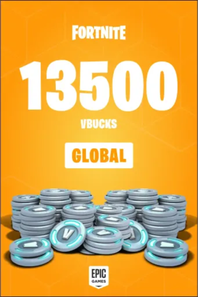 Fortnite - 13500 V-Bucks (Global) - Game Points