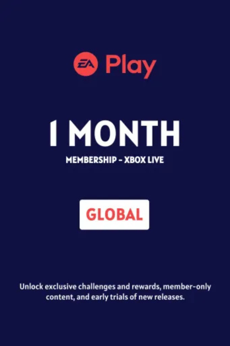 EA Play 1 Month Subscription (Global) - Xbox/PC - Digital Key